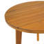 Table d'appoint ronde en acacia