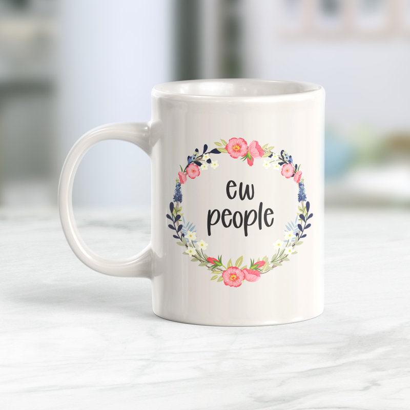 Grande tasse à café EW People, 11 oz, Plastique