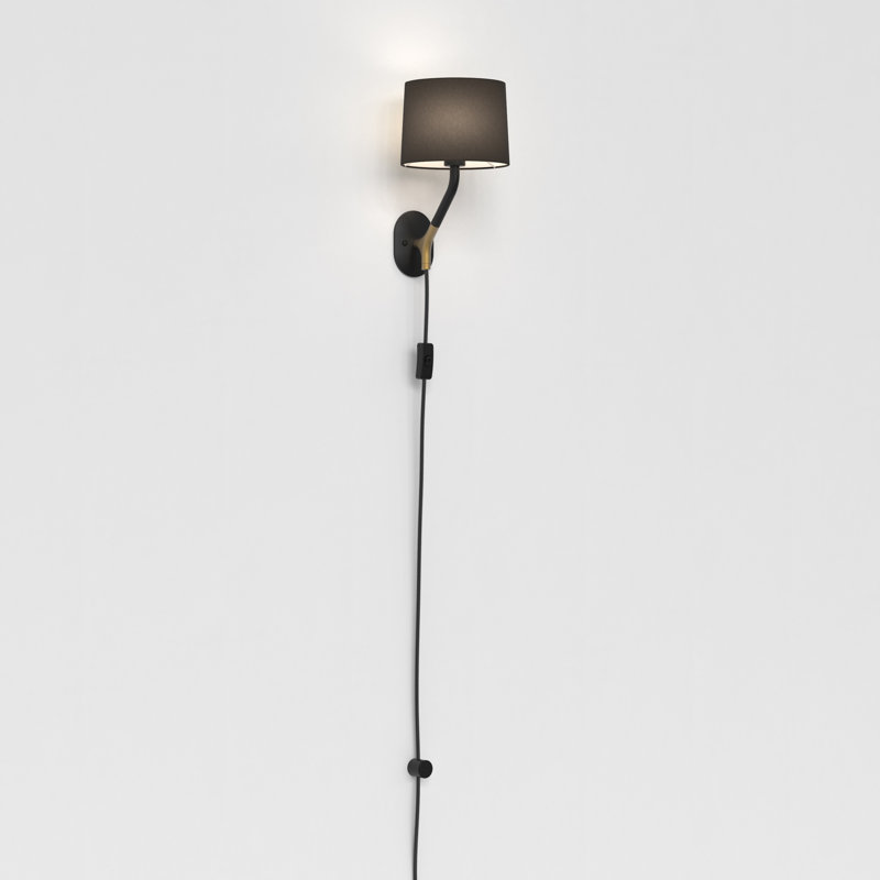 Arbor 1 - Light Armed Sconce, Matt Black