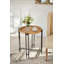 Table d'appoint ronde avec plateau en bois