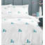 Embroidered Polycotton Premium Duvet Cover Set with Pillowcases Easy Care Breathable Modern Bedding for Home Décor-428045591