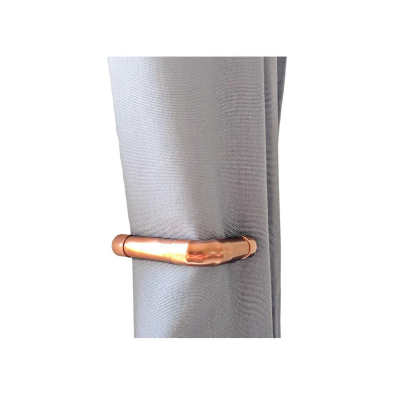 QuirkHub Degree Curtain Tiebacks