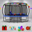 Trampoline récréatif 12 pi pour enfants avec filet de sécurité, échelle et panier de basketball pour s'amuser en plein air et faire de l'exercice