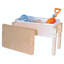 Table de jeu d'eau et de sable rectangulaire 18 po x 28 po Petite Tot