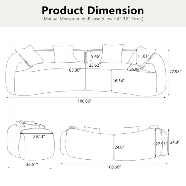 Dimensions du produit