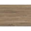 Table d'appoint avec option de rangement, stratifié taupe foncé et support en métal noir pour le salon brun