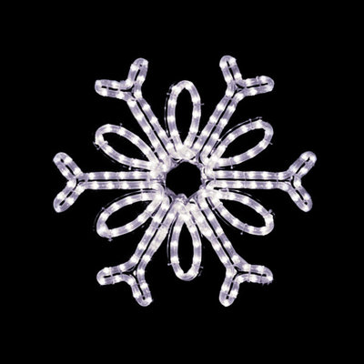 Single Loop Hanging Snowflake