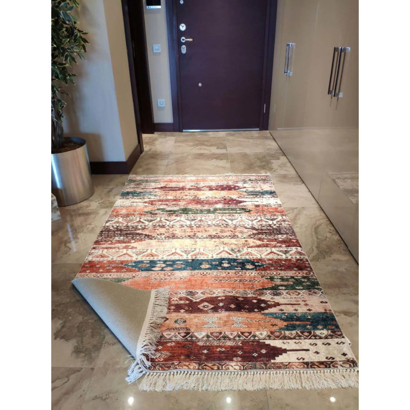 Tapis Masanao avec envers antidérapant, Rectangle 2 pi 7 po x 12 pi 5 po