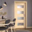 Dalle de porte standard en bois manufacturé et en verre Avon 07 à 08-90791659-90791653