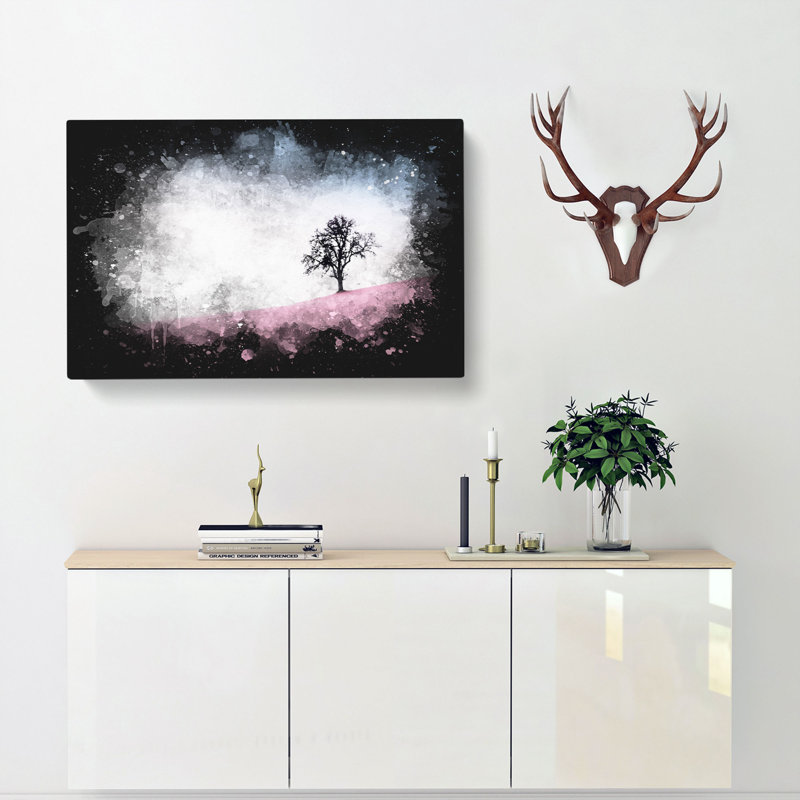 The Tree Swing - Wrapped Canvas Print, 50cm H x 76cm W x 3cm D