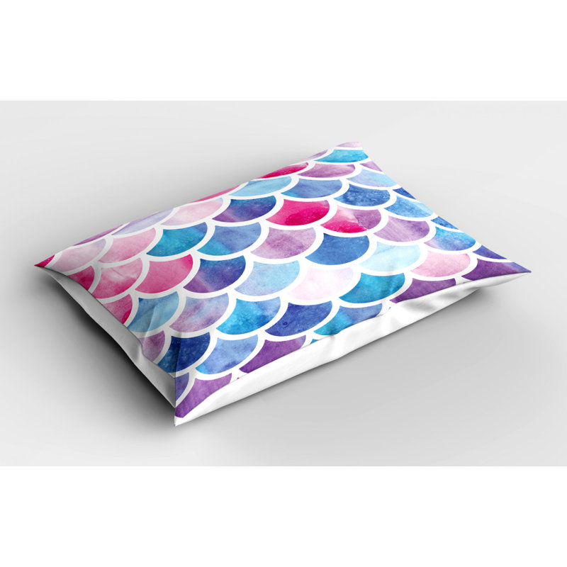 Fish Polyester Sham Set, Twin
