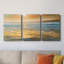 «Evening Calm» - ensemble de 3 impressions sur toile tendue-1272286473