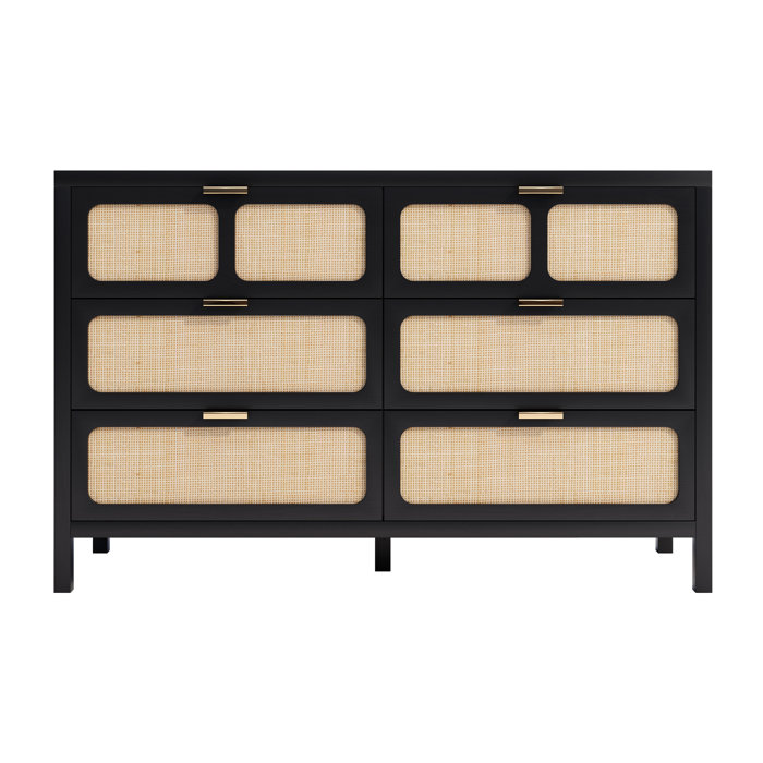 Bay Isle Home Bequia 6 - Drawer Dresser & Reviews | Wayfair