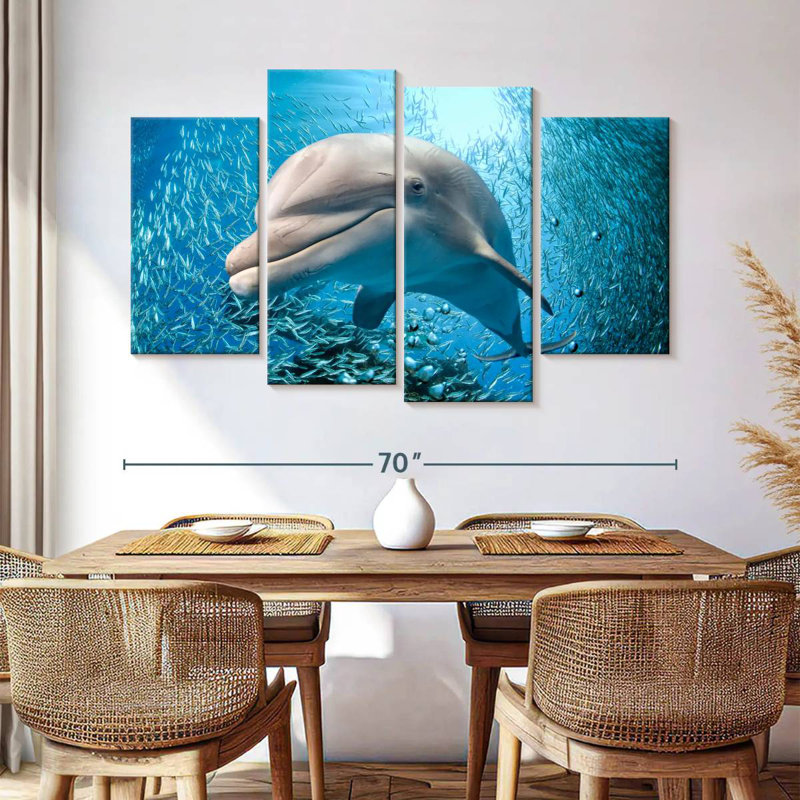 Brampt Dolphin Close Up, 42'' H x 68'' W