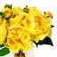 Peony Faux Floral Arrangement in Vase