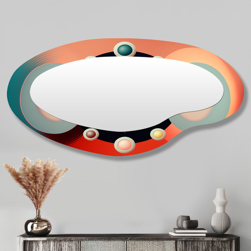 Miroir mural traditionnel Golden Eye