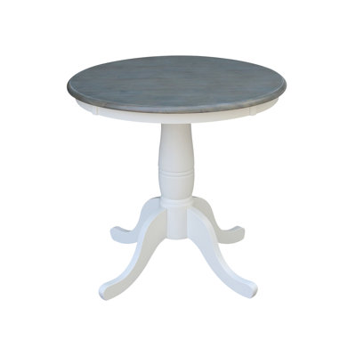 Solid Wood Pedestal Dining Table