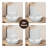 Modern Upholstered Chenille Swivel Barrel Dining Chair-1233120637-1225387533
