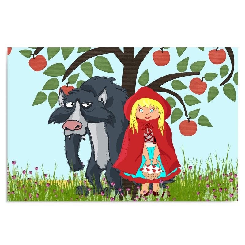 Leinwandbild Red Riding Hood