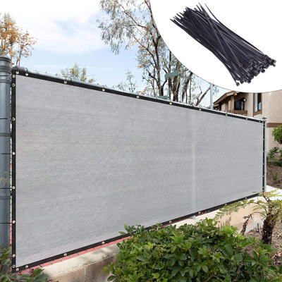 Royal Shade Privacy Screen Cover Windscreen with Heavy Duty Brass Grommets