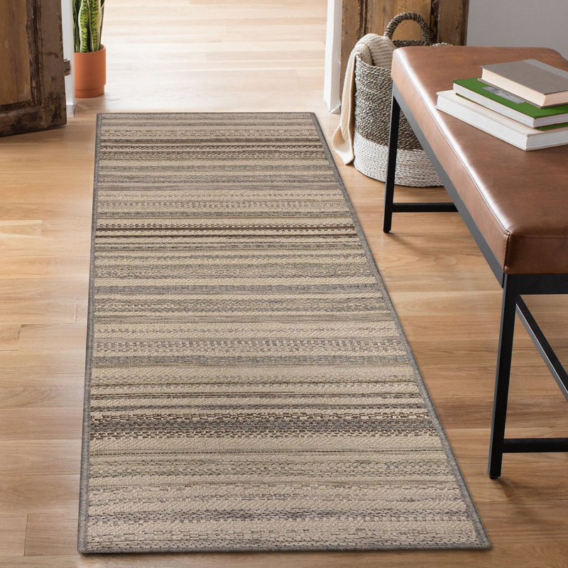 Tapis intérieur / extérieur Madis, Tapis de couloir 1 pi 11 po x 7 pi 6 po