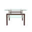 Table basse en verre