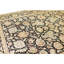 Hand Knotted Wool Area Rug in Black