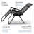 Nestl Zero Gravity Reclining Outdoor Patio Chairs with Pillows & Cup Holder Trays-113072908