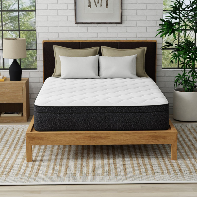 American Bedding 12" Medium Hybrid Mattress  , King