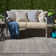 Nourison Essentials Grey Beige Indoor/Outdoor Area Rug