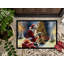 Paillasson Cairn Terrier and Santa Claus-163228613