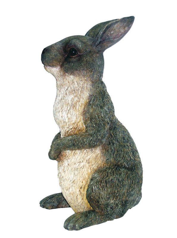 Charlestown Rabbit Plastic Garden Statue