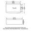 Station de travail de 33 pouces en céramique blanche pour évier de cuisine - résistante aux ébréchures, rebords, teinture, évier à cuve profonde, grille de vaisselle, égouttoir à panier, planche à découper, cuve simple