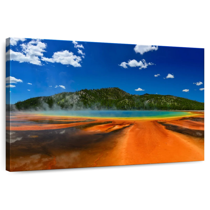 Alvord Yellowstone Prismatic Spring, 30" H x 45" W