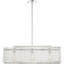 Lustre classique à 3 lumières avec abat-jour-737356643