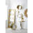 Resin Giraffe Table Lamp with Linen Shade-1702054713