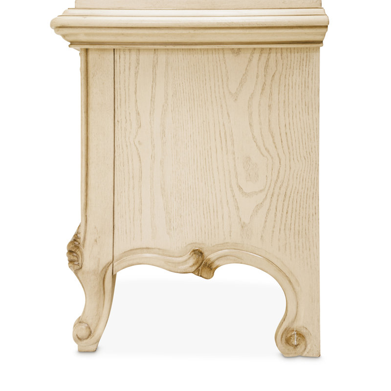 Lighted China Cabinet, Champagne