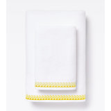 Wind + Wave Pure Cotton Bath Towel with Ocean Embroidery