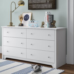 Taquanna 6 Drawer 59.25" W Double Dresser ( incomplete box 1/2)