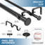 Tringle à rideaux double réglable 1 "Cousar-106440186-106440187