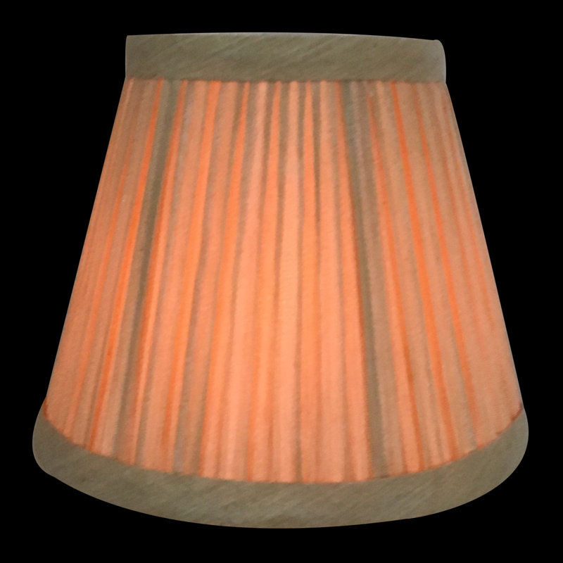 4.5 in. H Silk Empire Candelabra Shade, Beige