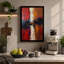 Chromatic Tension Abstract - Wrapped Canvas-1852665769-1852665771