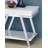 End Table High Gloss Finish Chrome Frame