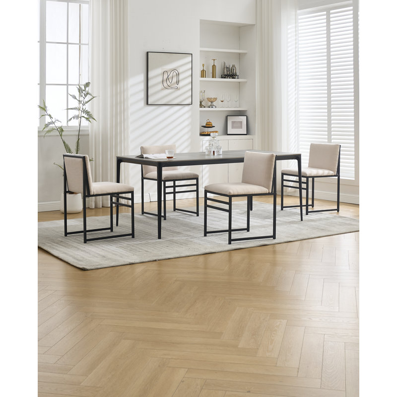 Zavier 17” Seat Height Counter Stools, Ivory