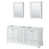 White/Polished Chrome