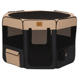 8 Panel Fabric Exercise Pen With Door