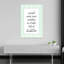 Wash Away Your Troubles Contemporary Abstract Wall Art Print-134630530