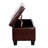 Carnet Faux Leather Upholstered Storage Bench-70884618