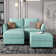 Manusite Convertible Modular Sectional Couch With Reversible Storage Chaise