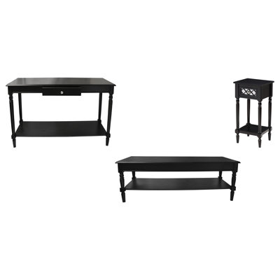 Ensemble de tables basses 3 pièces Alishaba